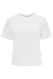 Toteme Replace With Double Quoteclassic Organic Cotton T Shirtreplace With Double Quote   White