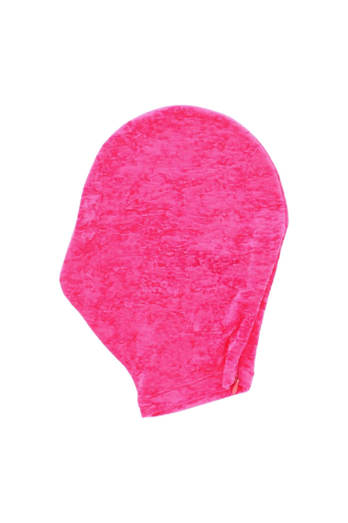 Vetements Velvet Balaclava   Fuchsia