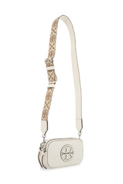 Tory Burch 'Miller' Mini Crossbody Bag   White