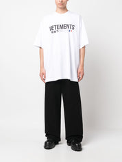 Vetements T Shirts And Polos White