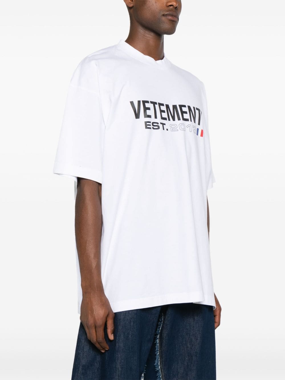 Vetements T Shirts And Polos White