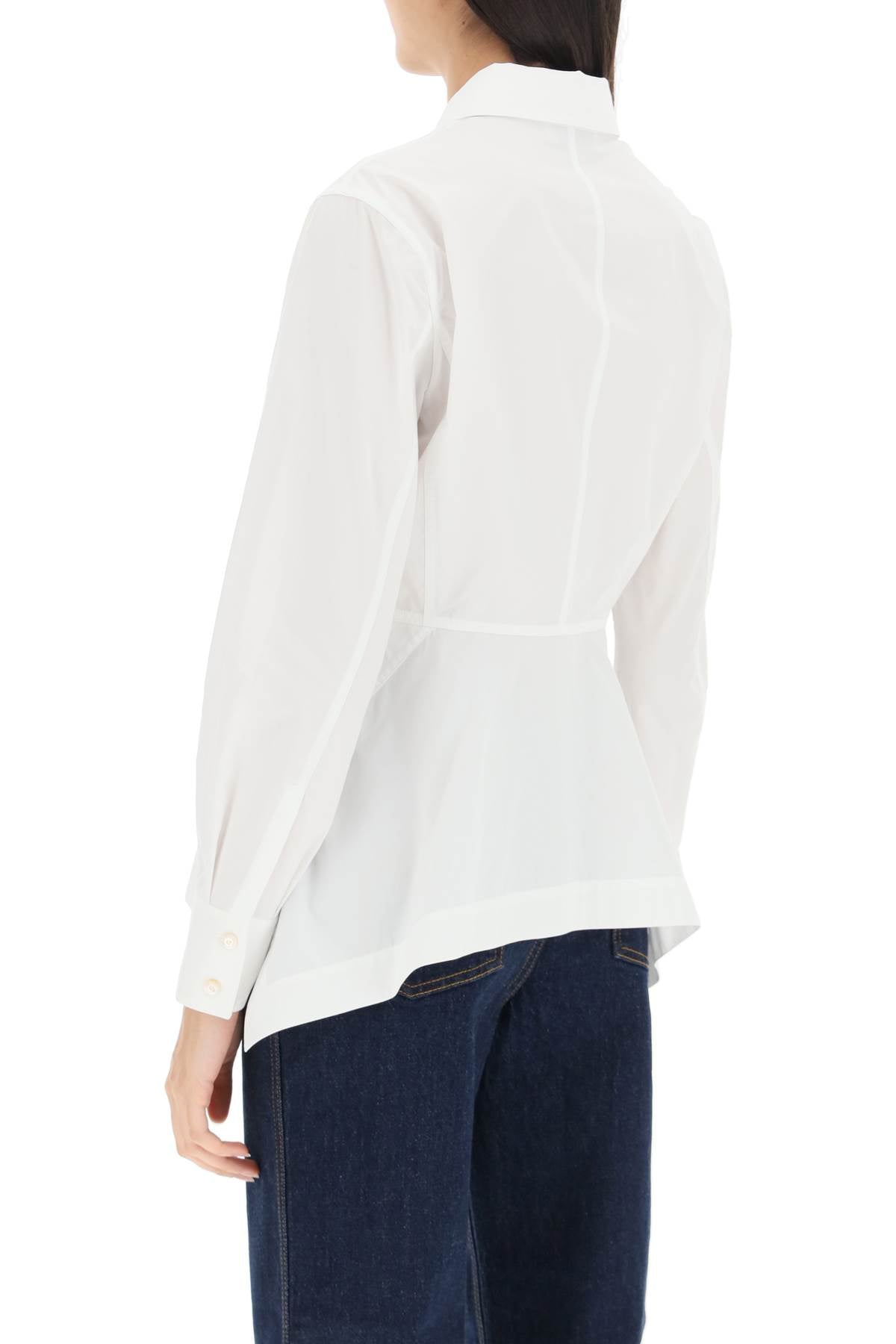 Tory Burch Cotton Poplin Shirt   White