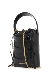 Alexander Mcqueen Mini Bucket Bag By The Rise   Black