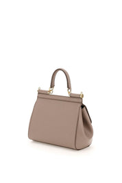 Dolce & Gabbana Medium Sicily Bag   Beige