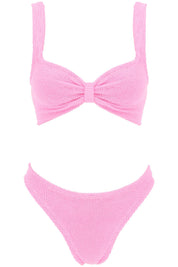 Hunza G. Bonnie Bikini Set   Pink