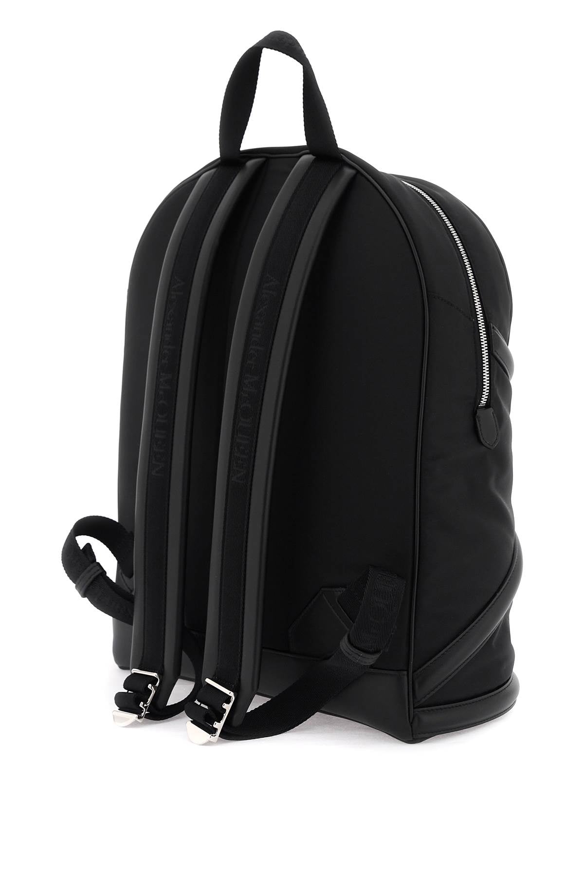 Alexander Mcqueen Harness Backpack   Black