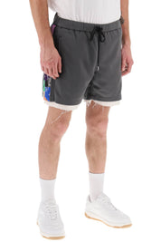 Children Of The Discordance Jersey Shorts With Bandana Bands   Grey