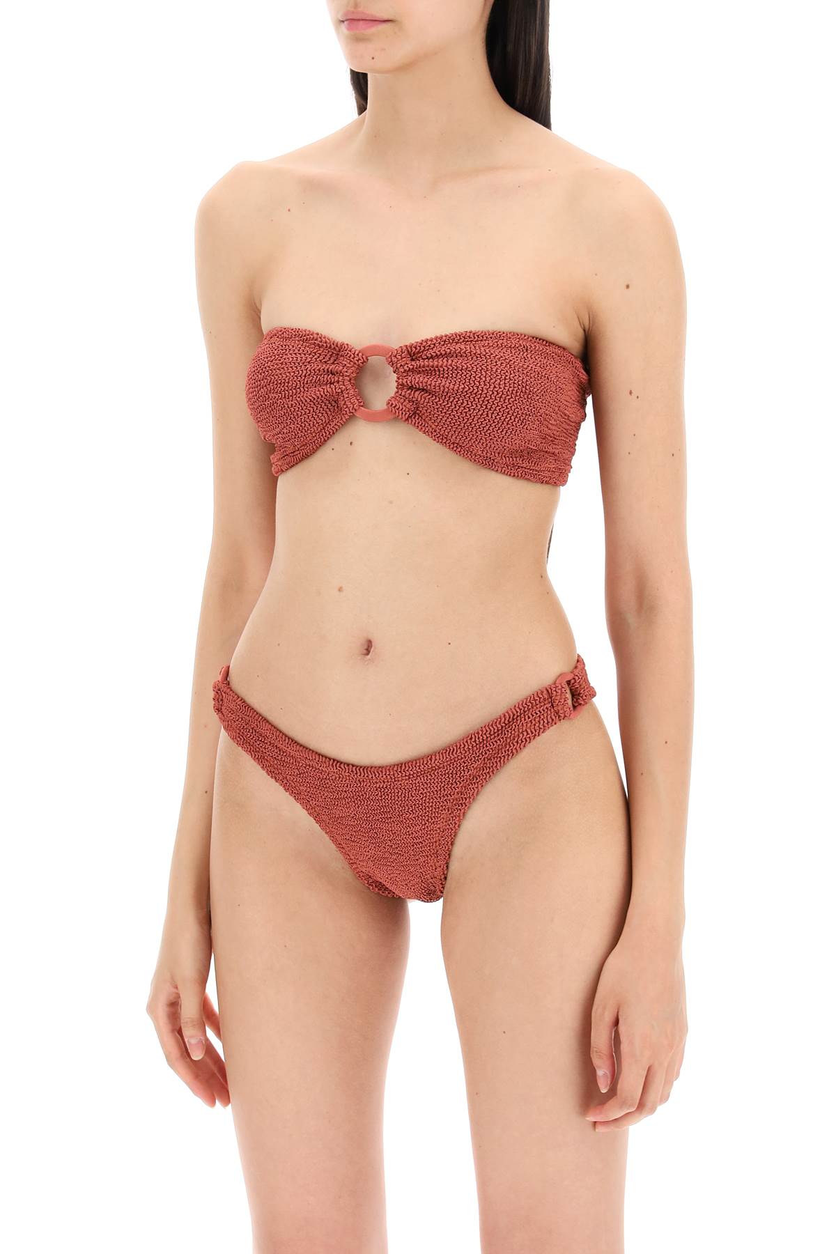 Hunza G. Gloria Bikini Set   Brown