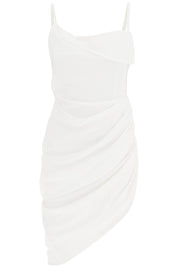 Jacquemus La Robe Saudade Mini Dress   White