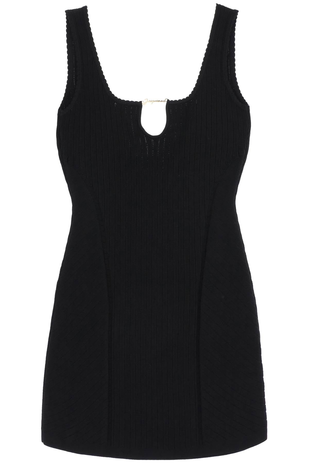 Jacquemus Replace With Double Quotesierra Mini Dress By La   Black