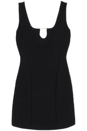 Jacquemus Replace With Double Quotesierra Mini Dress By La   Black