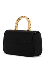 Versace Mini Satin Bag With Medusa Design   Black