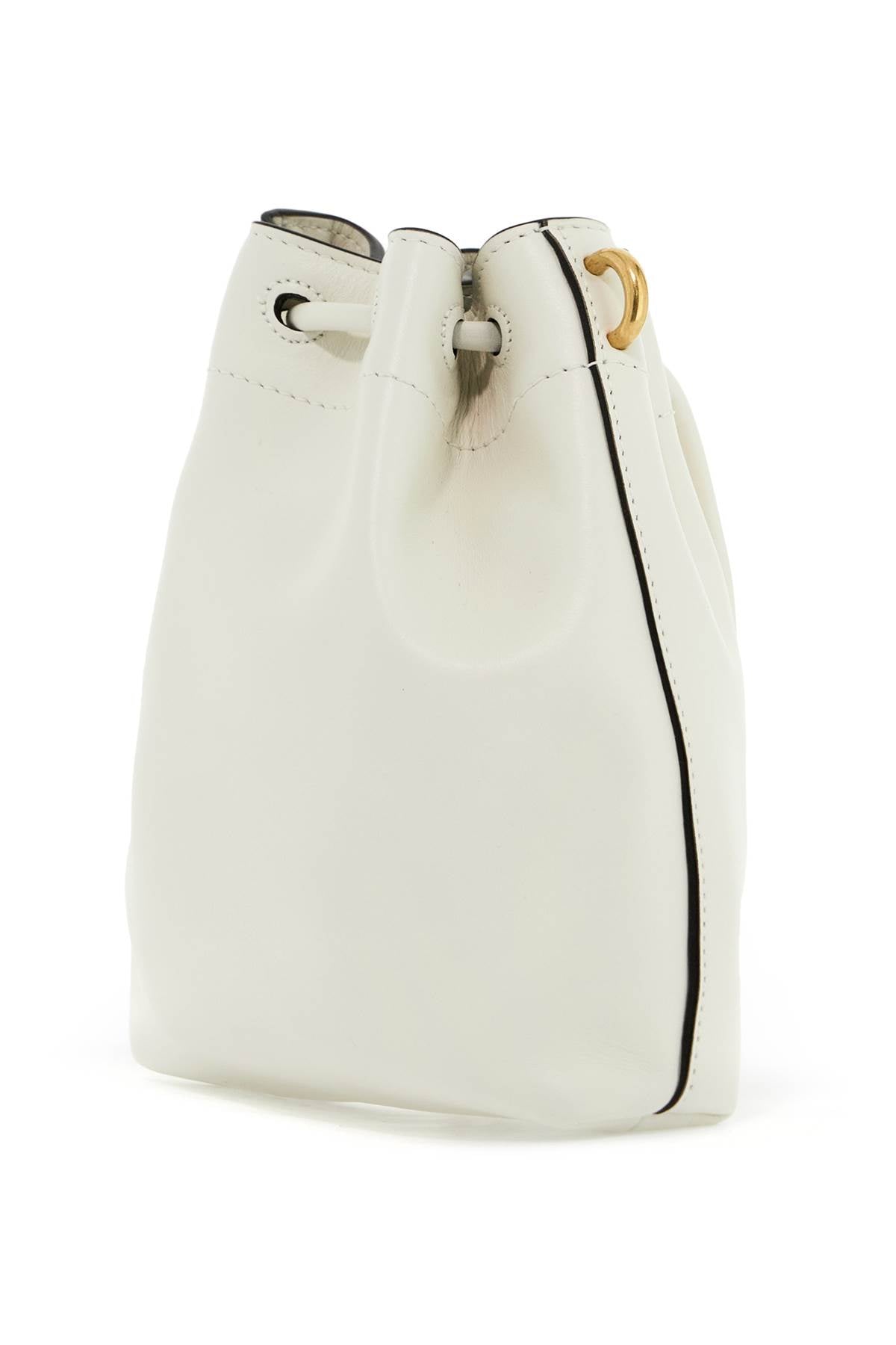 Jimmy Choo "bon Bon Bucket N/S Shoulder Bagreplace With Double Quote   White