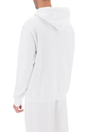 Dsquared2 'Icon Squared' Cool Fit Hoodie With Logo Print   White