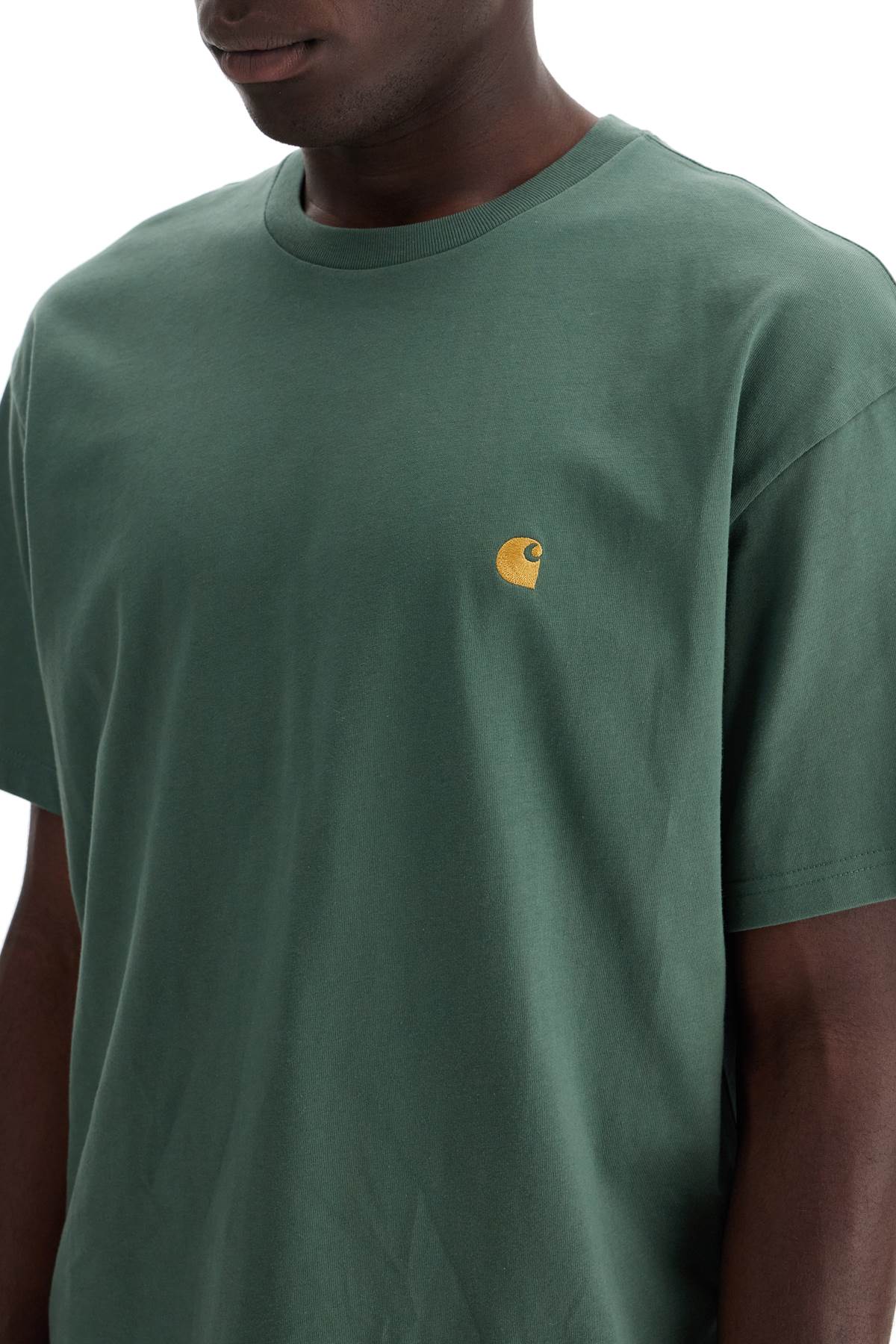 Carhartt Wip Chase Oversized T Shirt   Green