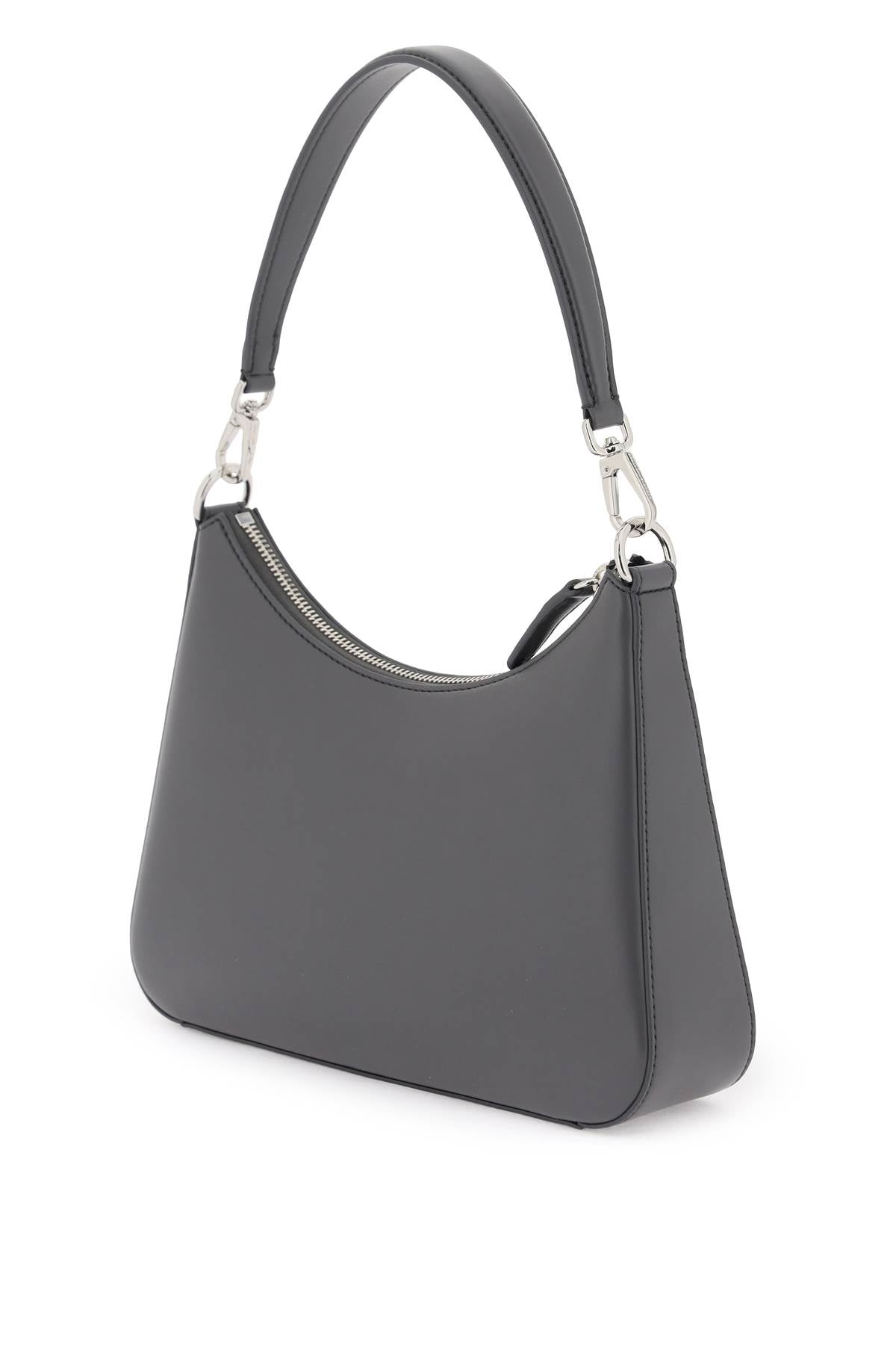 Stella Mc Cartney Small Logo Shoulder Bag   Grey