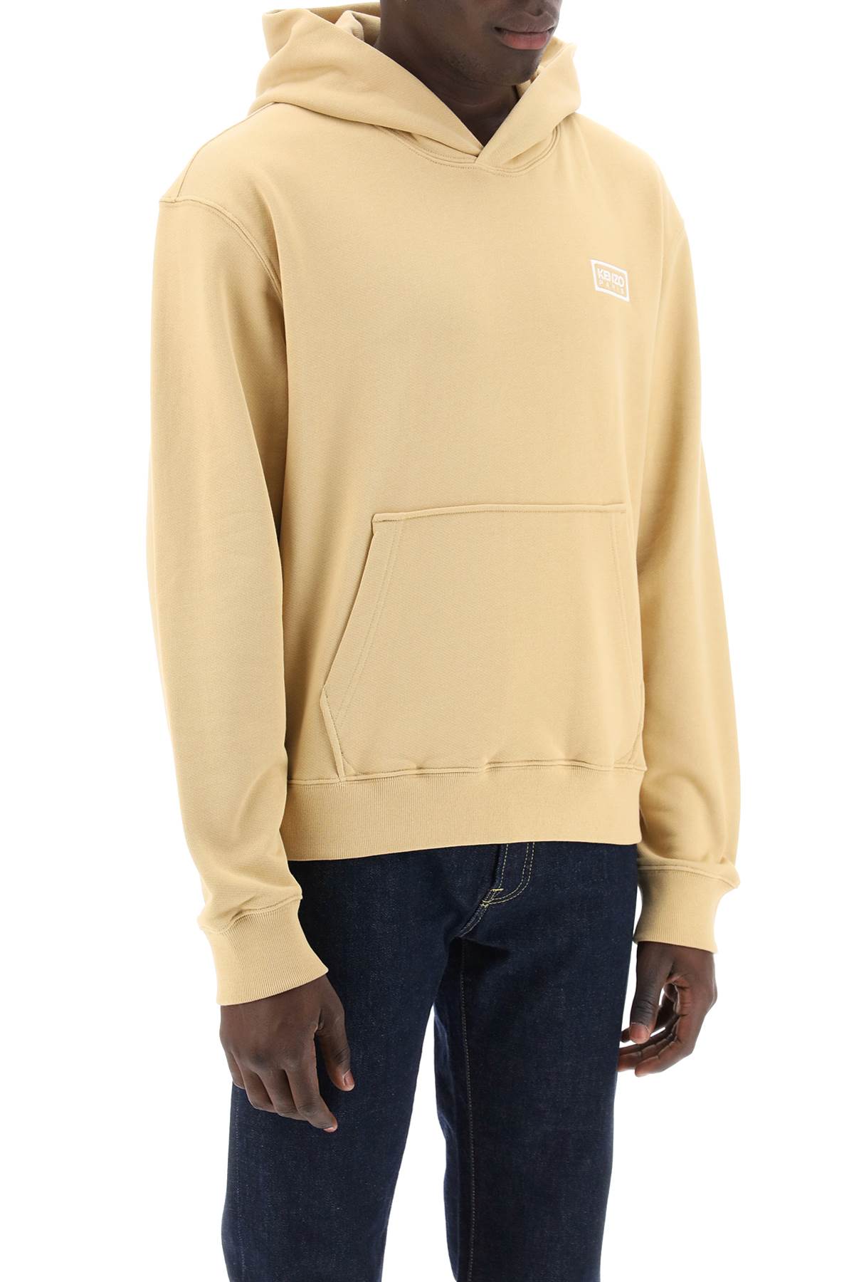 Kenzo Paris Hooded Sweatshirt   Beige