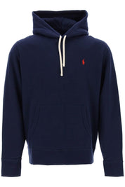 Polo Ralph Lauren Hoodie In Fleece Back Cotton   Blue