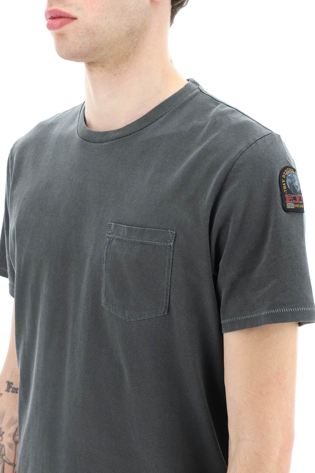 Parajumpers Basic T Shirt   Grey