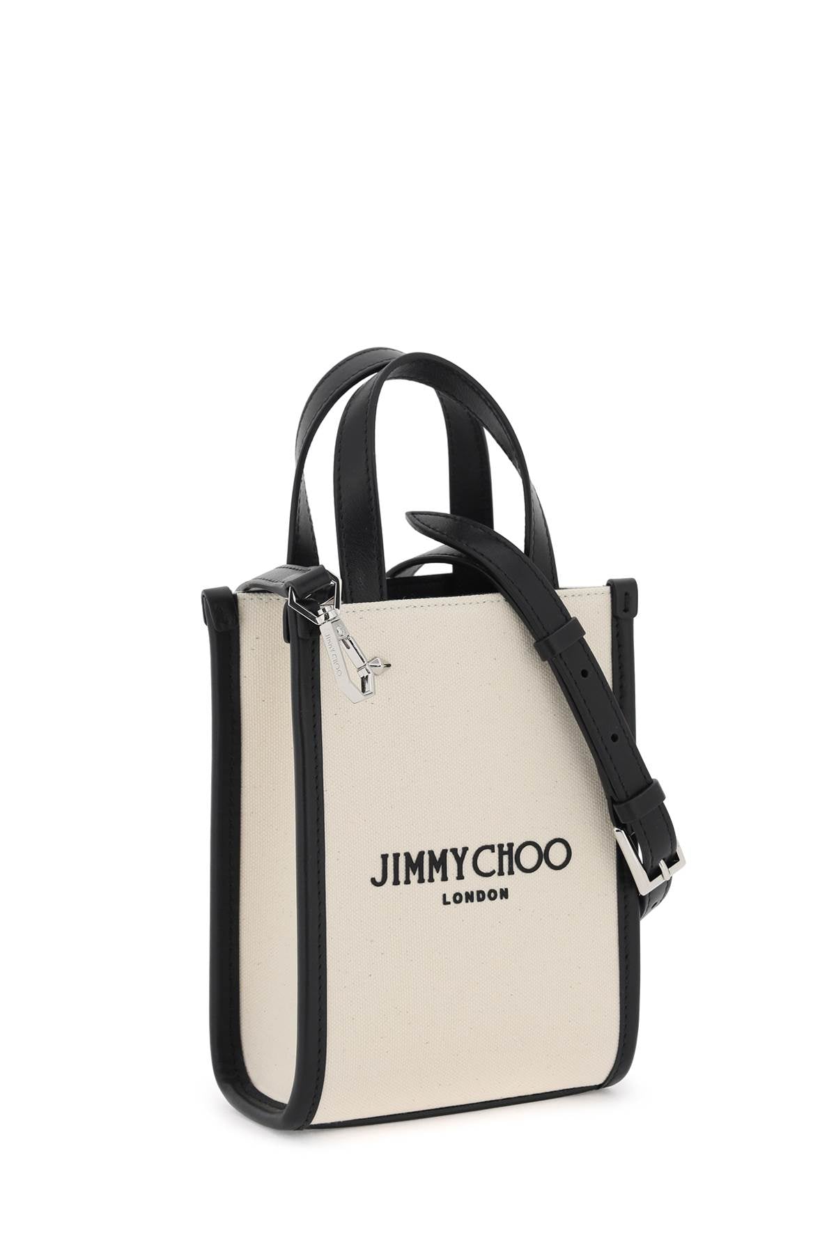 Jimmy Choo N/S Mini Tote Bag   Black