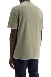 Brunello Cucinelli Layered Effect T Shirt   Khaki