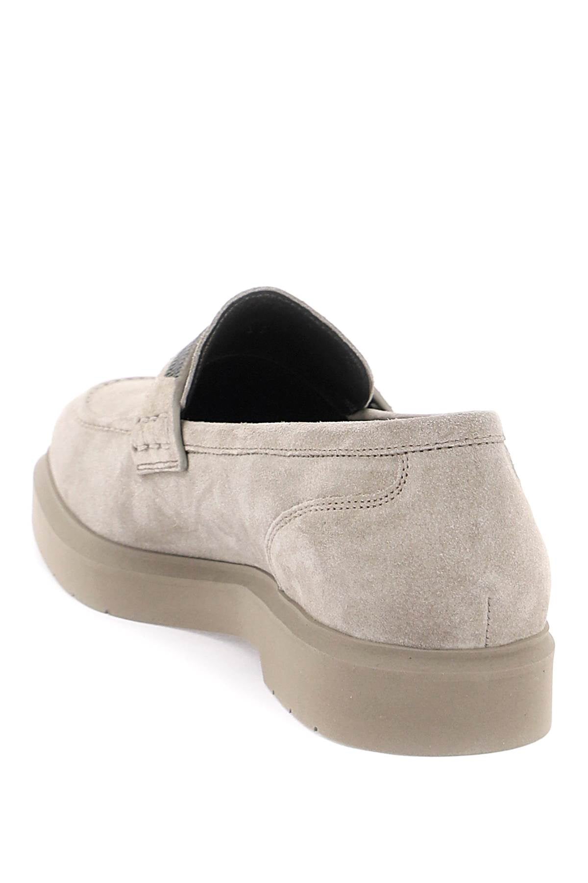 Brunello Cucinelli Mocassins With Monili   Grey