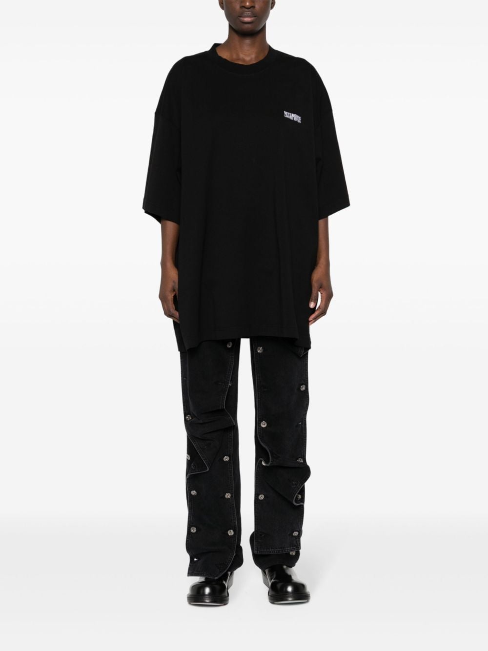 Vetements T Shirts And Polos Black