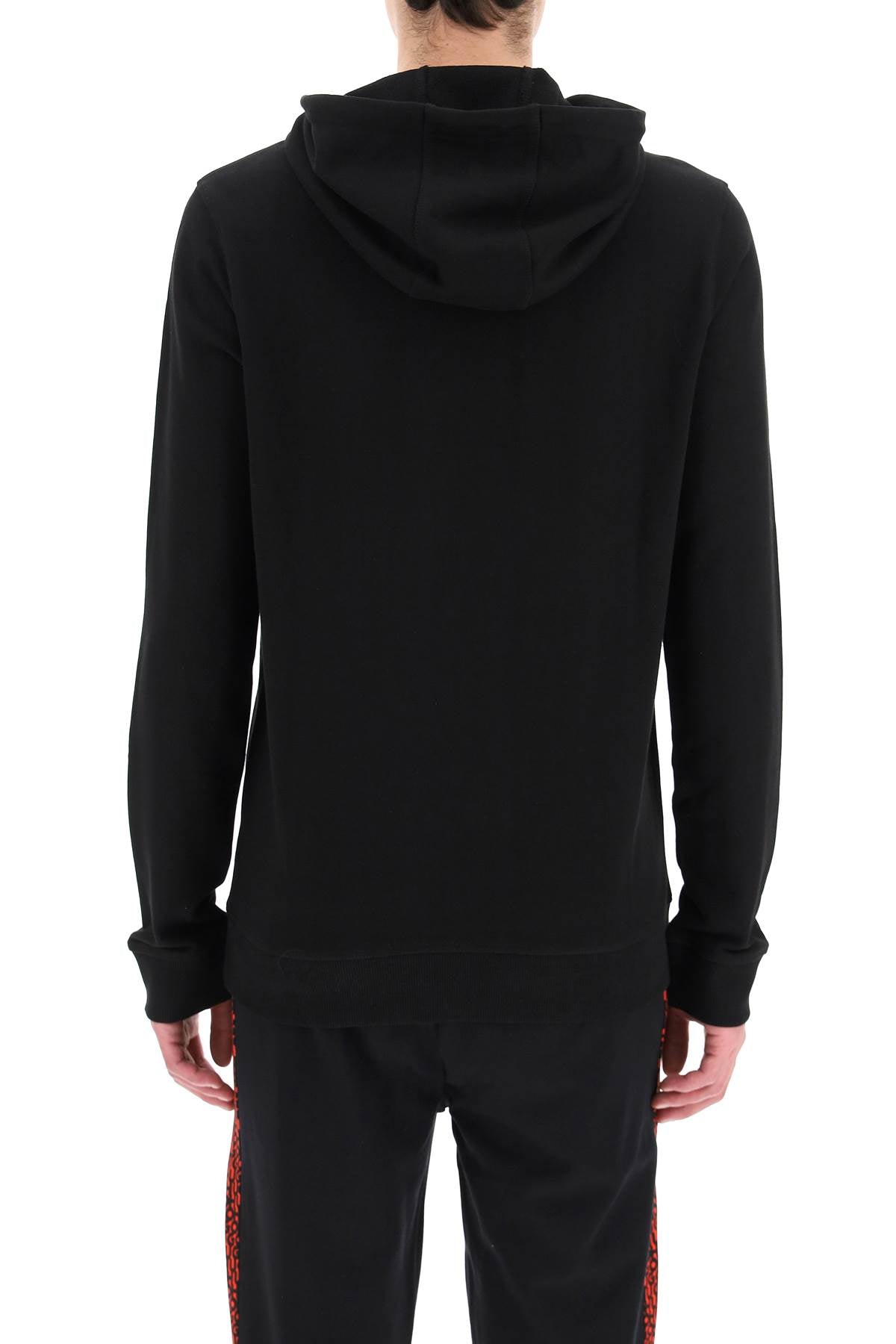 Hugo Hugo daratschi logo patch hoodie