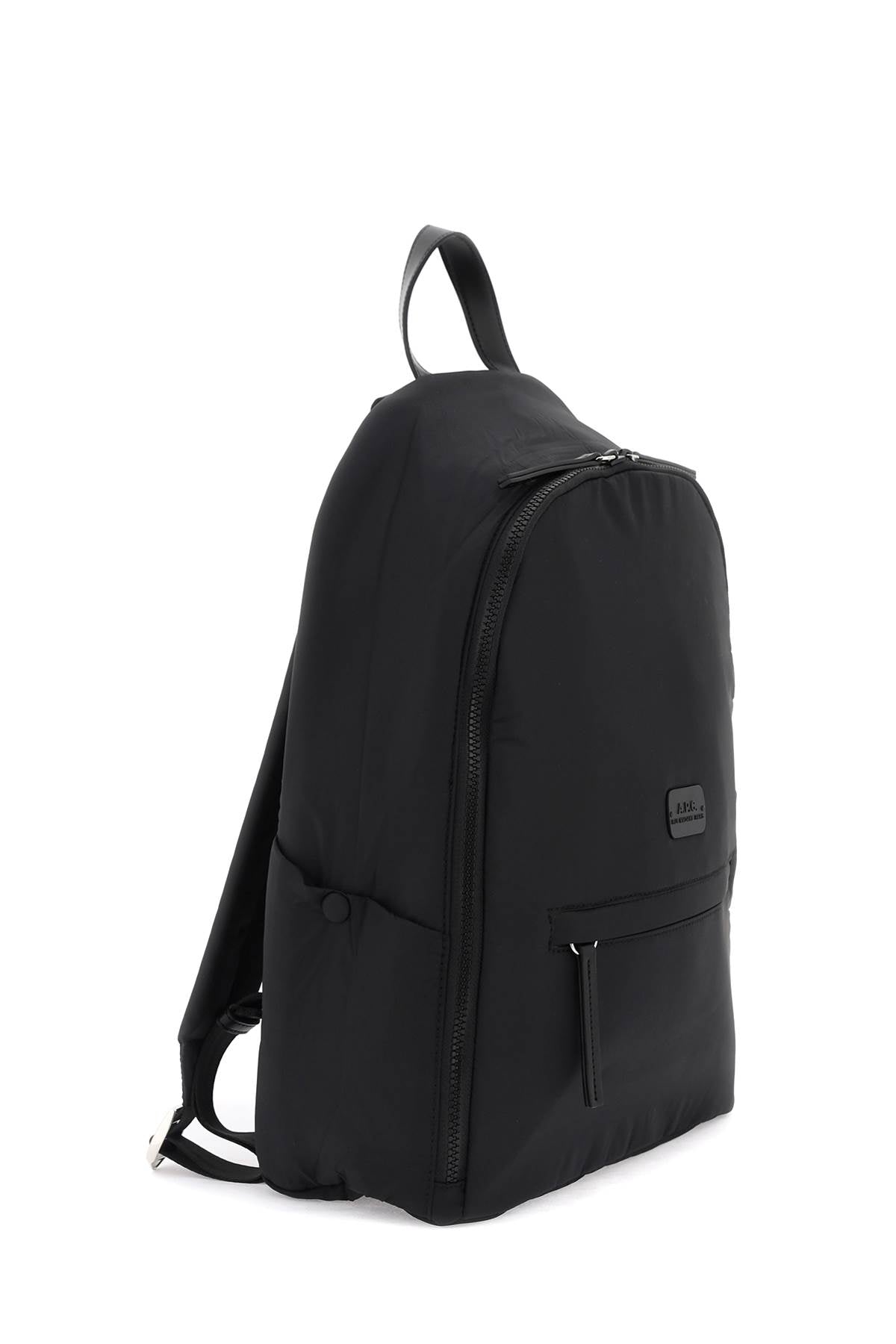 A.P.C. Nylon Back Pack   Black