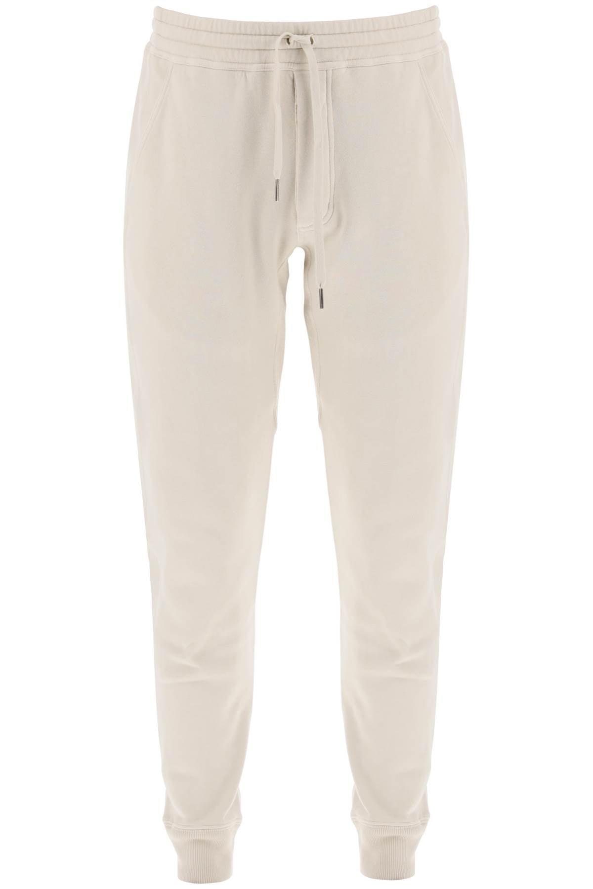 Tom Ford Cotton Drawstring Sweatpants   Neutral