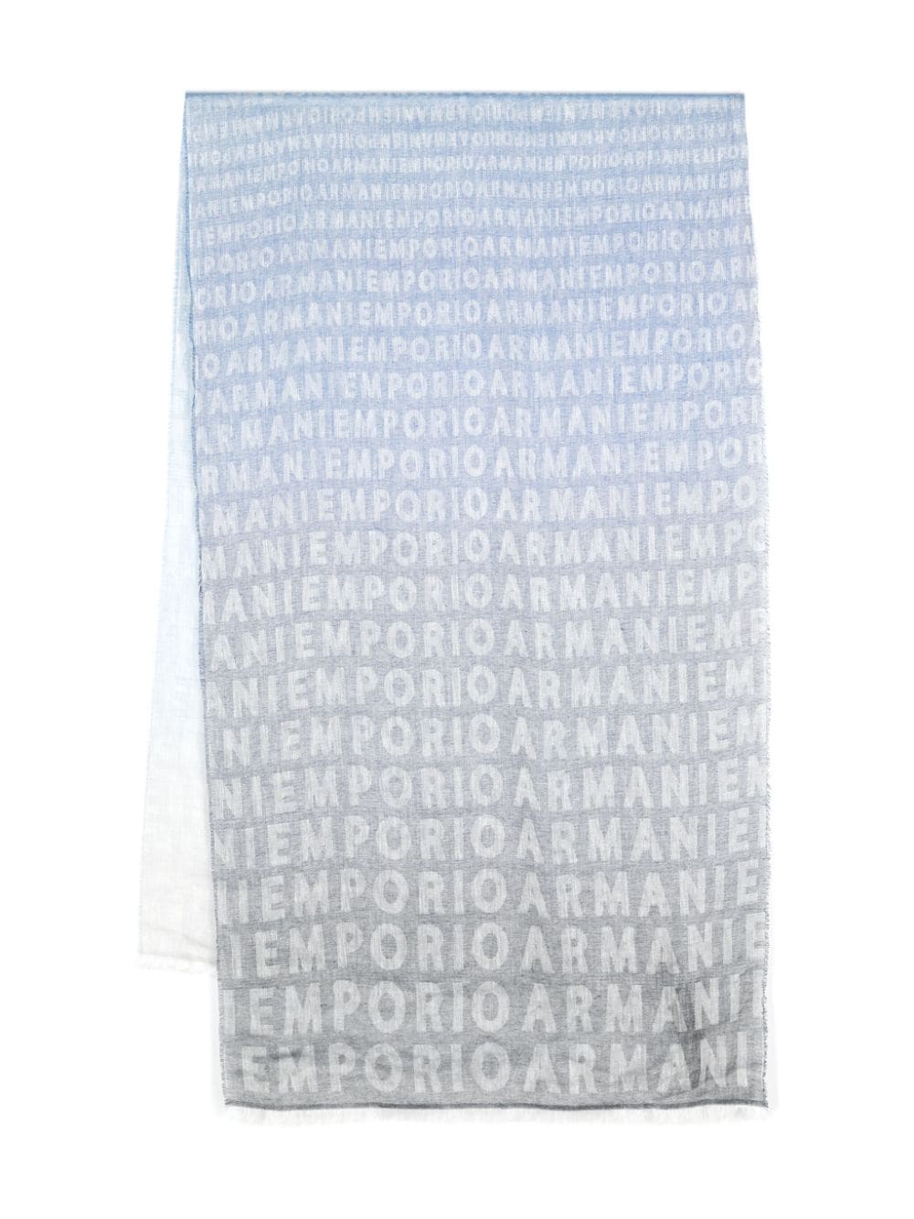 Emporio Armani Scarfs Clear Blue