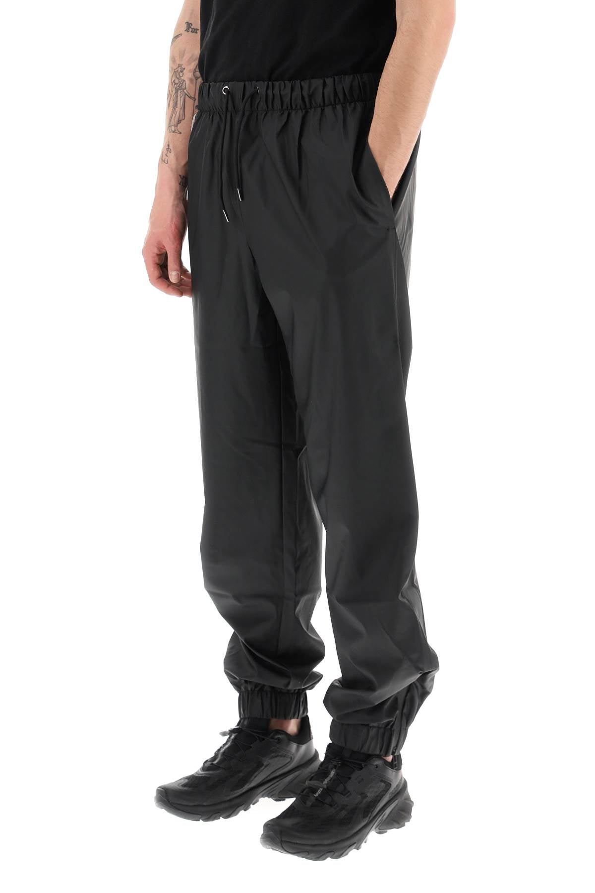 Rains Water Repellent Pants   Black