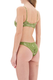 The Attico Bikini Bandana   Green