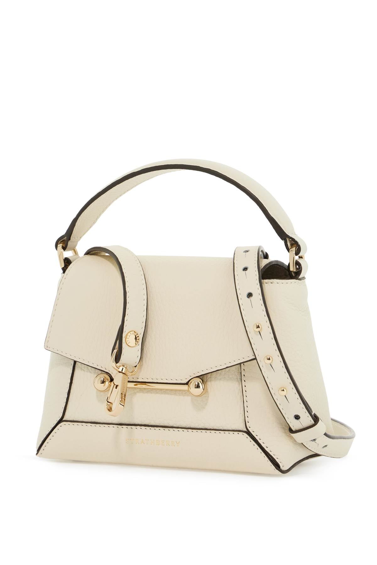 Strathberry Mosaic Nano Bag   White