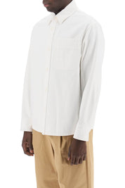 A.P.C. Basile Brodée Overshirt   White