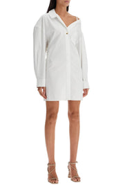 Jacquemus The Mini Shirt Dress 'La Mini Robe   White