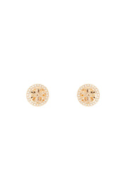 Tory Burch miller pavé stud earrings