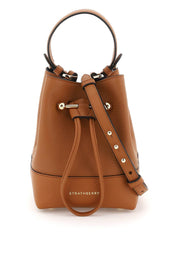 Strathberry Lana Osette Bucket Bag   Brown