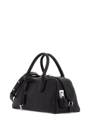 Tod's Smooth Leather Darsena Handbag   Black