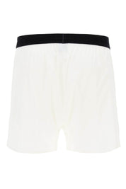 Tom Ford Silk Boxer Set   White