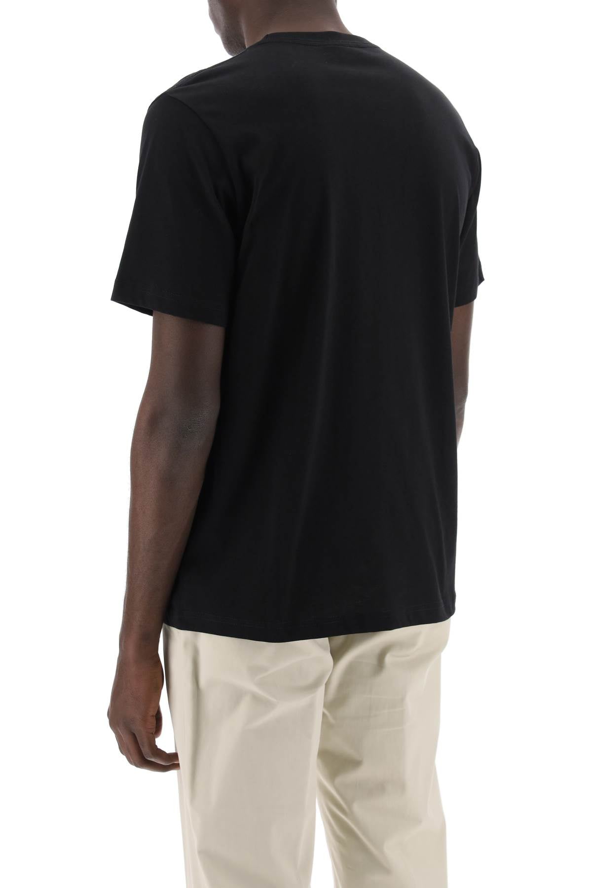 Ps Paul Smith Organic Cotton T Shirt   Black