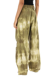 Darkpark Daisy Tie Dye Baggy Pants   Green