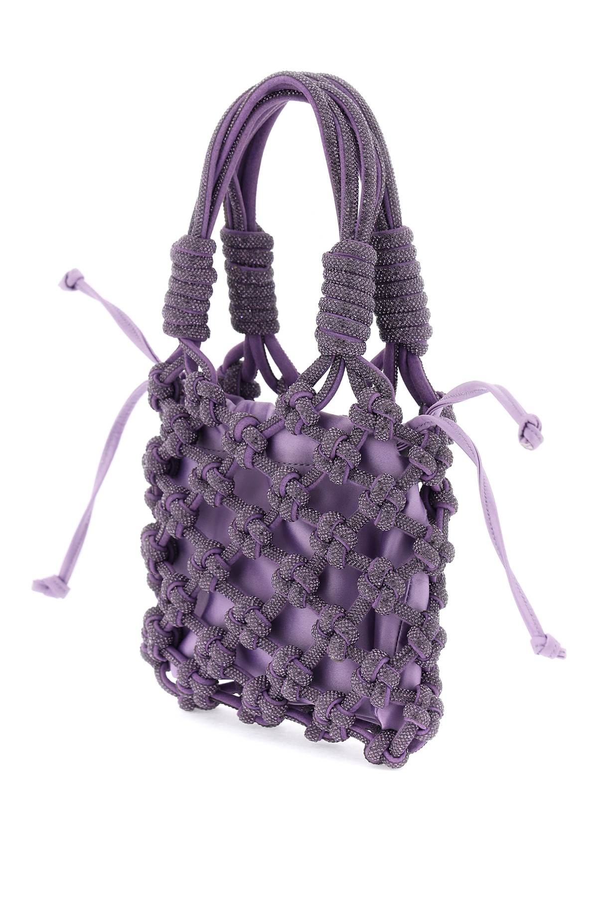 Hibourama Lola Handbag Purse Tote   Purple