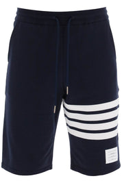 Thom Browne 4 Bar Sweat Shorts   Blue