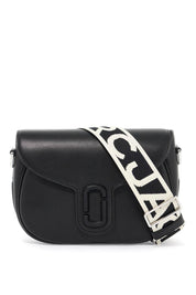 Marc Jacobs The Covered J Marc Large Saddle Bag   Black