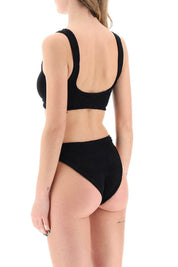 Hunza G. Bonnie Bikini Set   Black