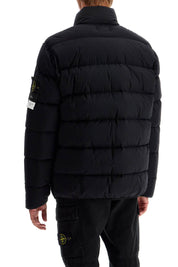 Stone Island Nylon Stretch Down Jacket   Black