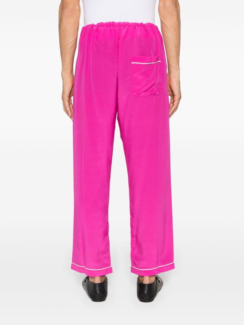 Bode Trousers Fuchsia