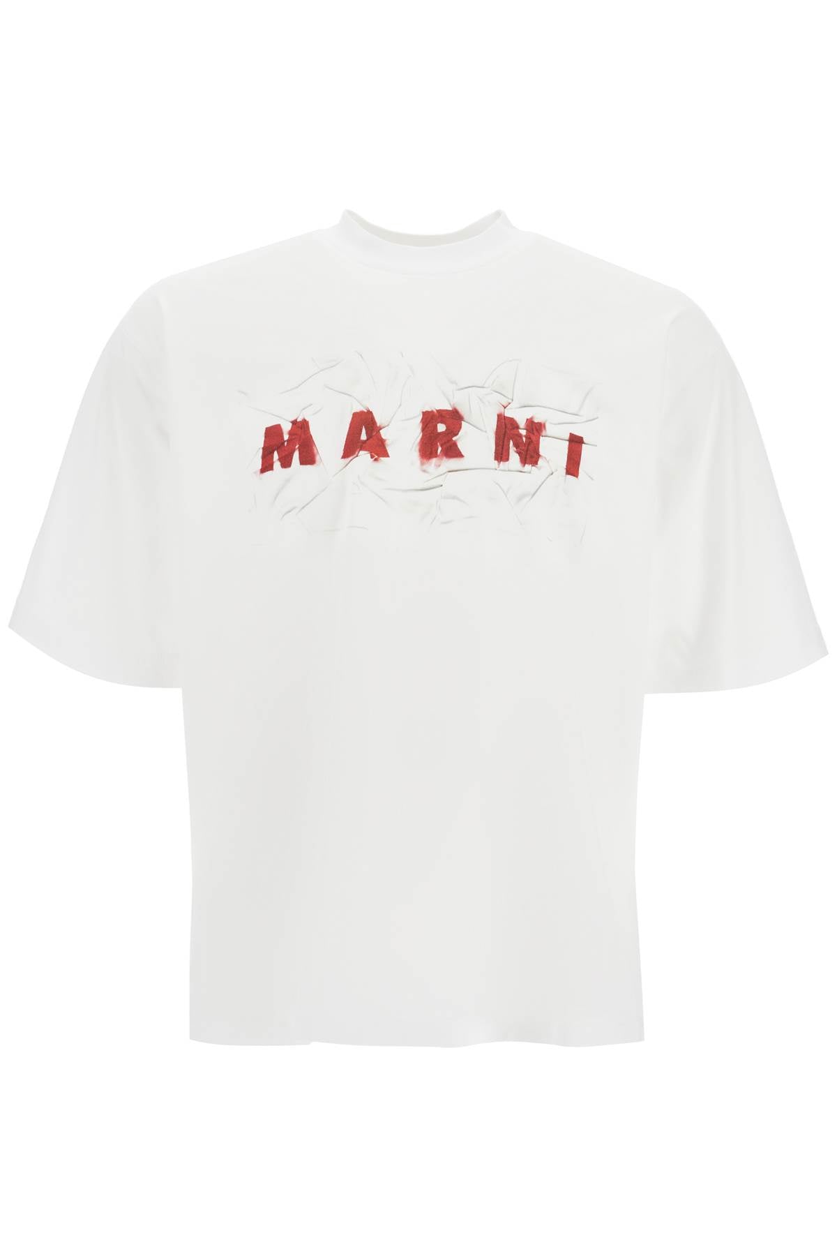 Marni Organic Cotton T Shirt   White