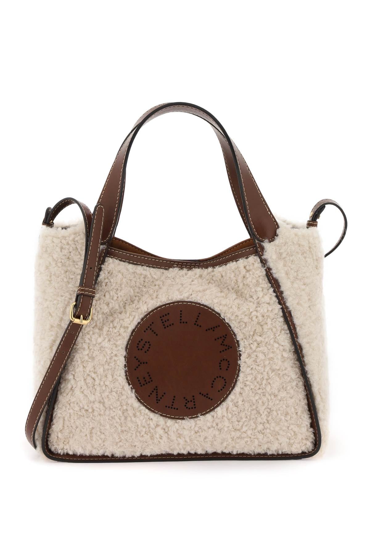 Stella Mc Cartney Tedyd Crossbody Bag   Beige